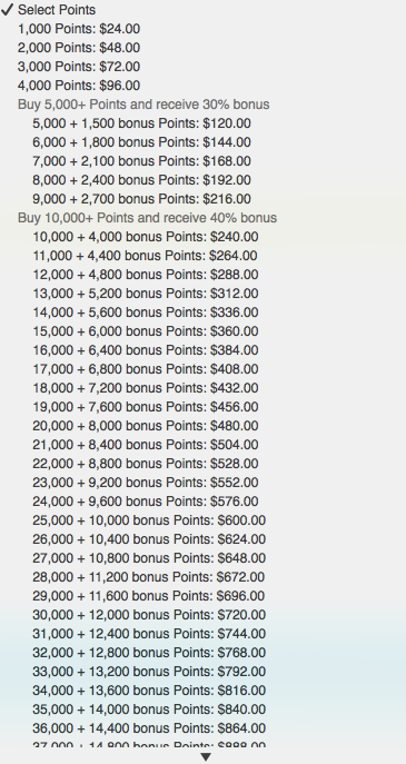 40% Bonus On Hyatt Points