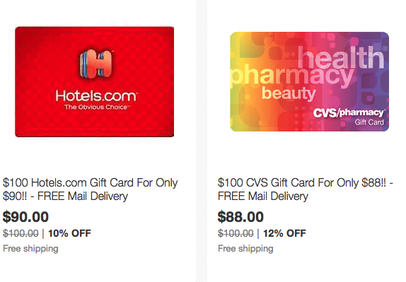 Deals On Discounted Gift Cards Up To 26% Off!