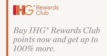 IHG Up To 100% Bonus Points