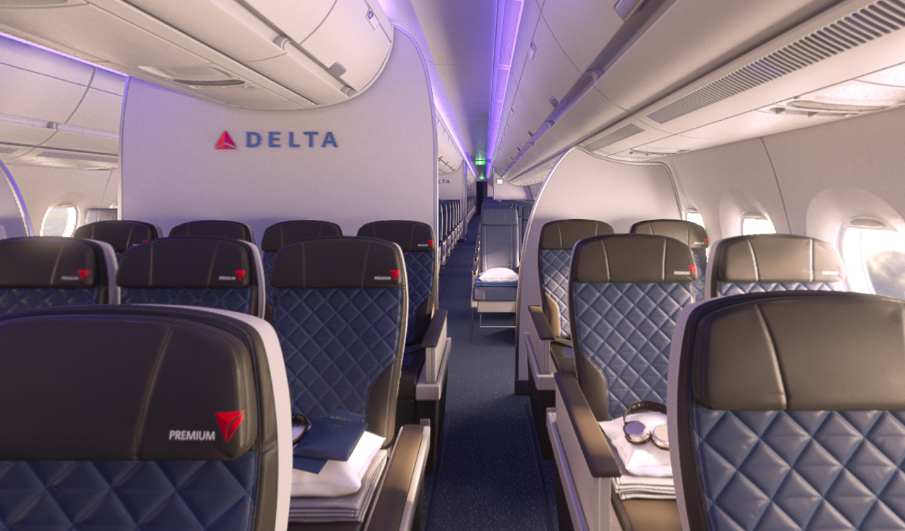 Delta Launches New Premium Economy Product - Points Miles & Martinis