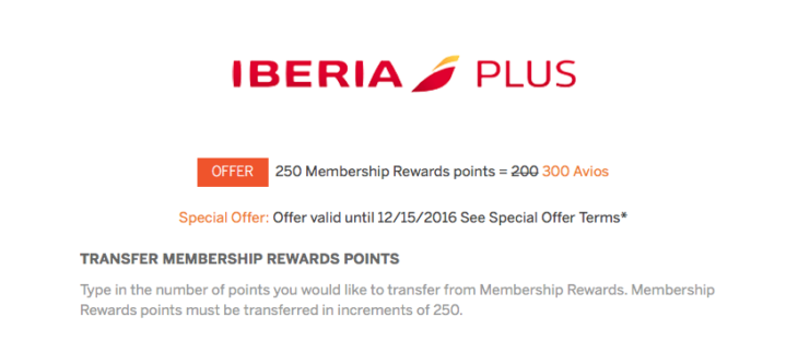  50% Additional Avios Transfer Bonus From Membership Rewards