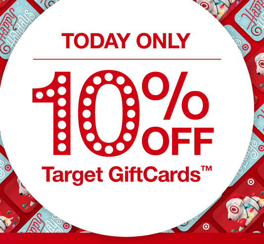 10% Off Target Gift Cards! 