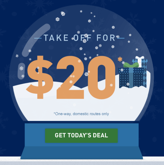 Deal Alert! Fares From $20