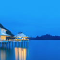 a building on the water