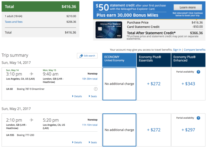 united fare sale