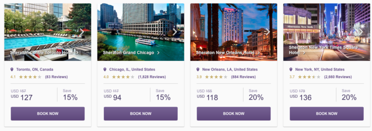 Save With SPG Hot Escapes
