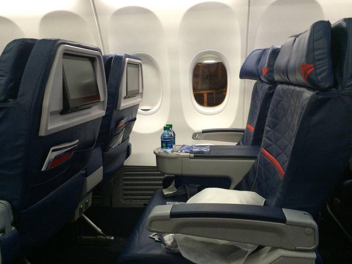 Why Delta Flight Attendants Were Seated in First Class During Flight ...