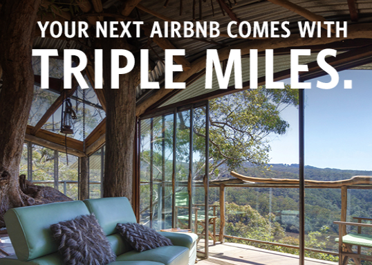 Delta 3X Miles With Airbnb