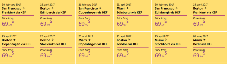 Cheap Flights To Europe And Iceland