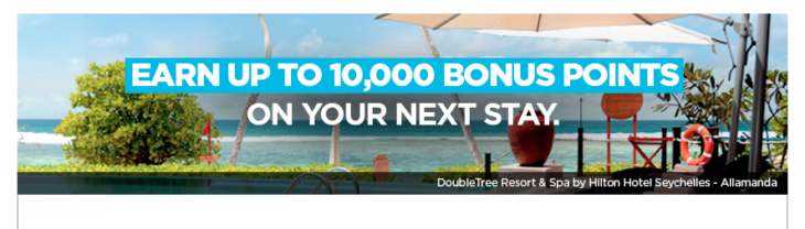 Earn Up To 50,000 Bonus Hilton Points (Targeted)