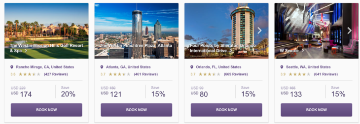 Save Up To 36% With SPG Hot Escapes
