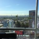 a view of a city from a window