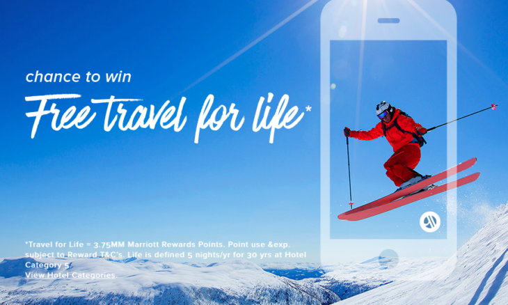 Marriott Travel For Life Win 3.75 Million Points!