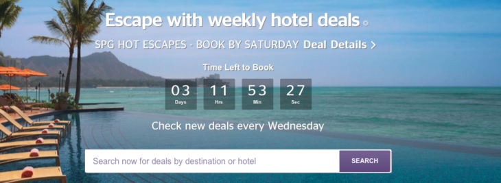Save Up To 43% SPG Hot Escapes