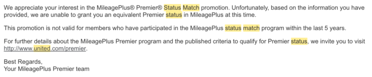 United Status Match More Than Once