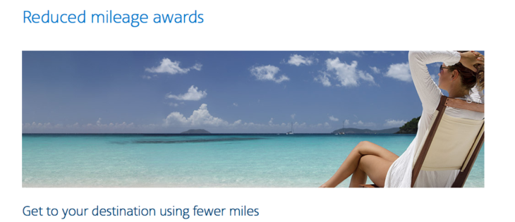 American Airlines Reduced Mileage Awards