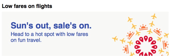 Deal Alert Fares From $39!
