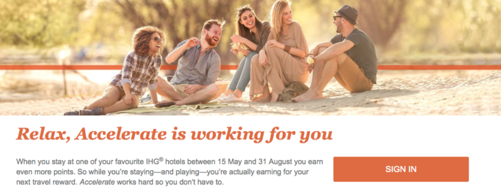 My IHG Accelerate Promo What's Yours?