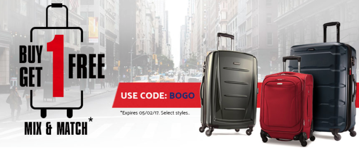 Samsonite Luggage BOGO Sweet Deals!