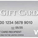 a close-up of a gift card