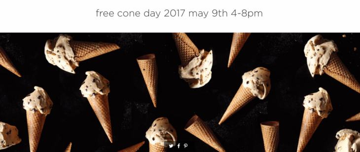 Free Ice Cream Today!