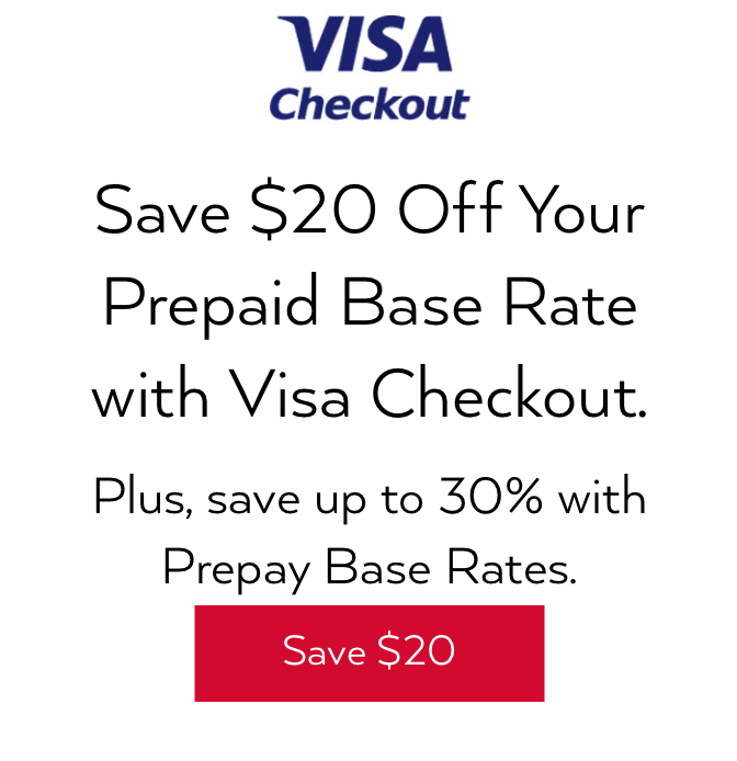 20 Off Avis Rental With Visa Checkout!