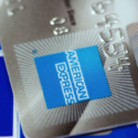 close up of a credit card