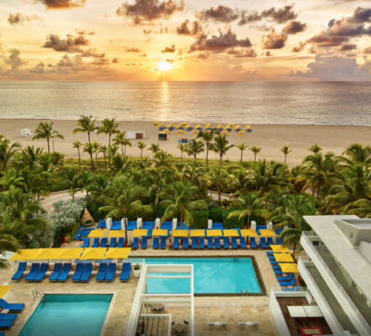 Save Up To 27% Starwood Hotels - South Beach From $118!