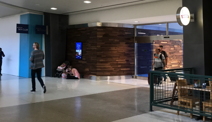 Seattle Delta Sky Club Review