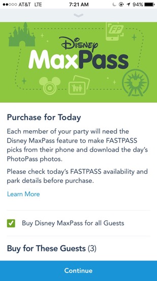 Disney MaxPass Disneyland Is Available