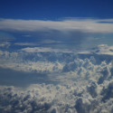 clouds and blue sky with clouds
