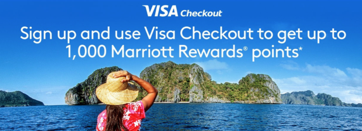 1K Marriott Points With New Visa Checkout!