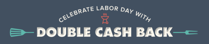 Ebates Double Cash Back!