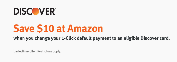 Amazon $10 Credit When Change 1 Click To Discover