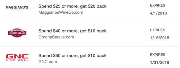 Tons Of Great New Amex Offers! $20 Back On $25 Wine