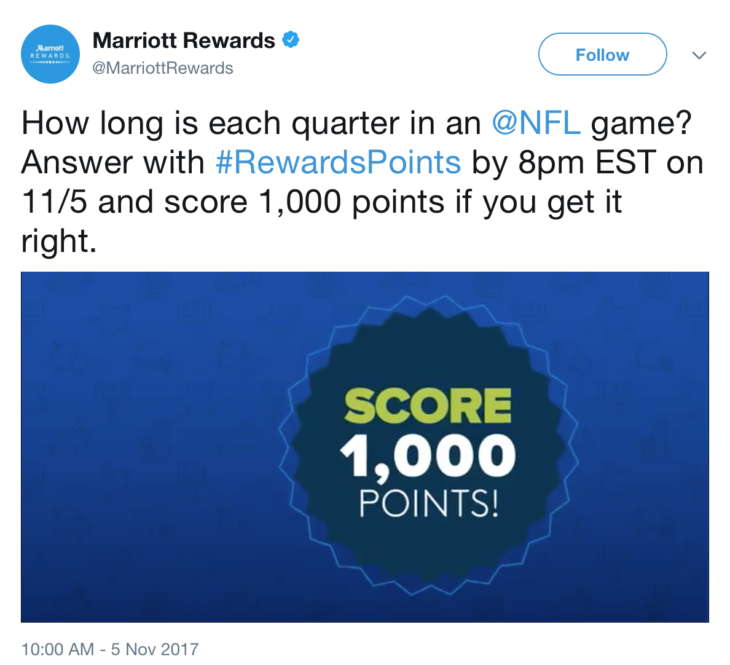 Marriott 1,000 More Free Points Tonight!