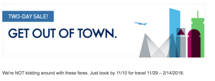 Deal Alert Fares From Only $49!