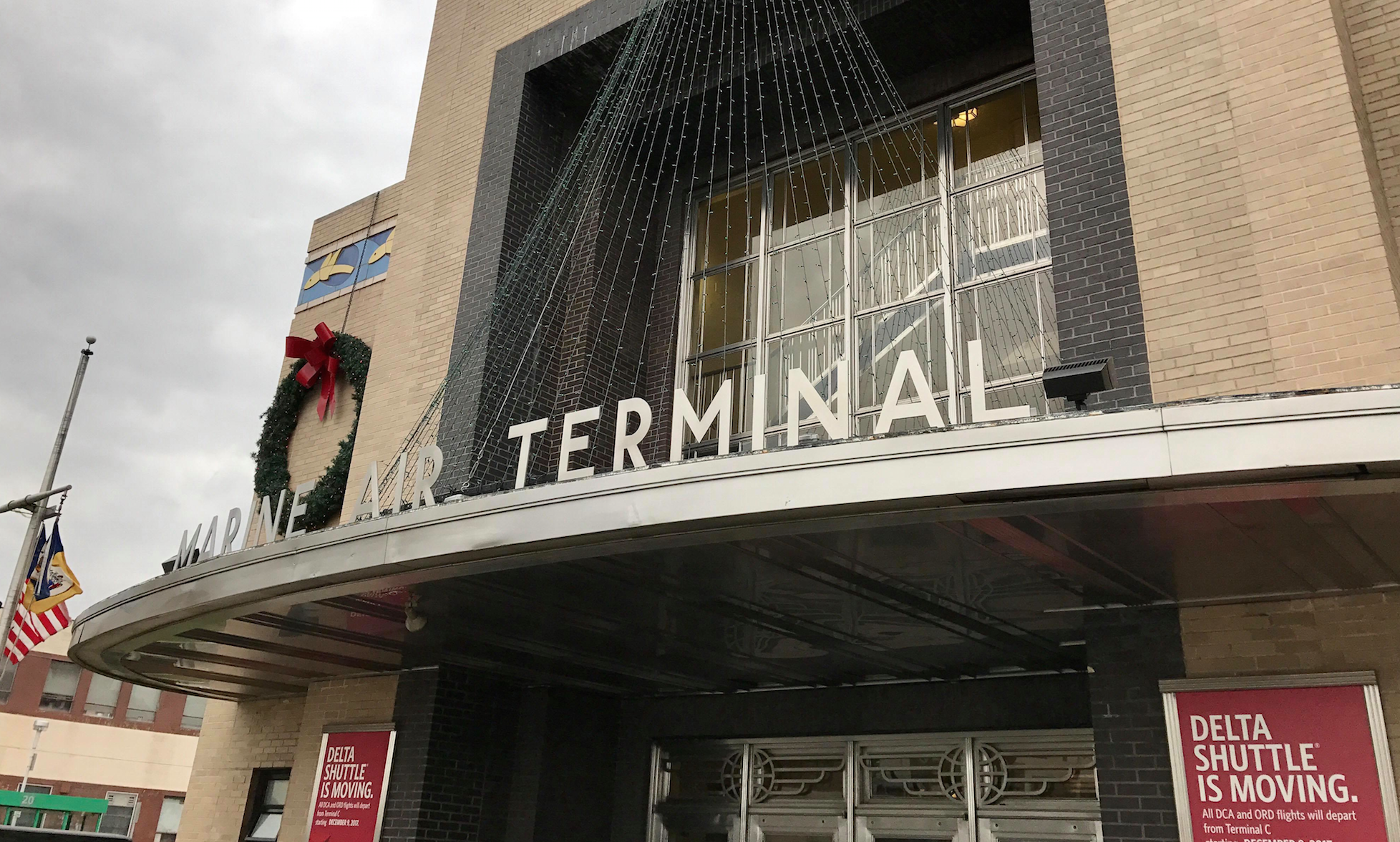 Delta Shuttle at LaGuardia Moving Terminals Points Miles & Martinis