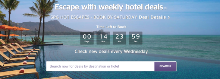 Starwood Save Up To 35% Off Stays