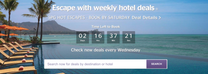 Starwood Save Up To 41% Off Stays