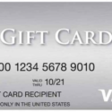 a close-up of a gift card