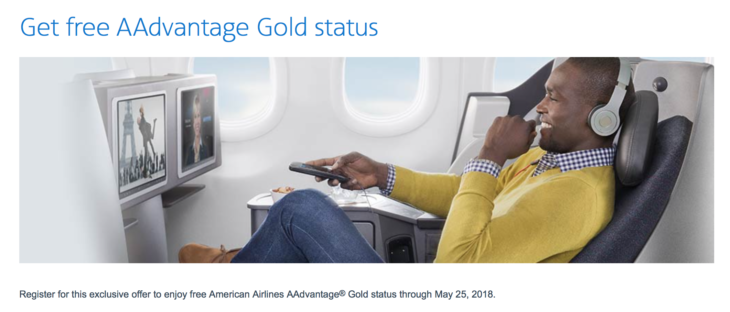 Free AAdvantage Status