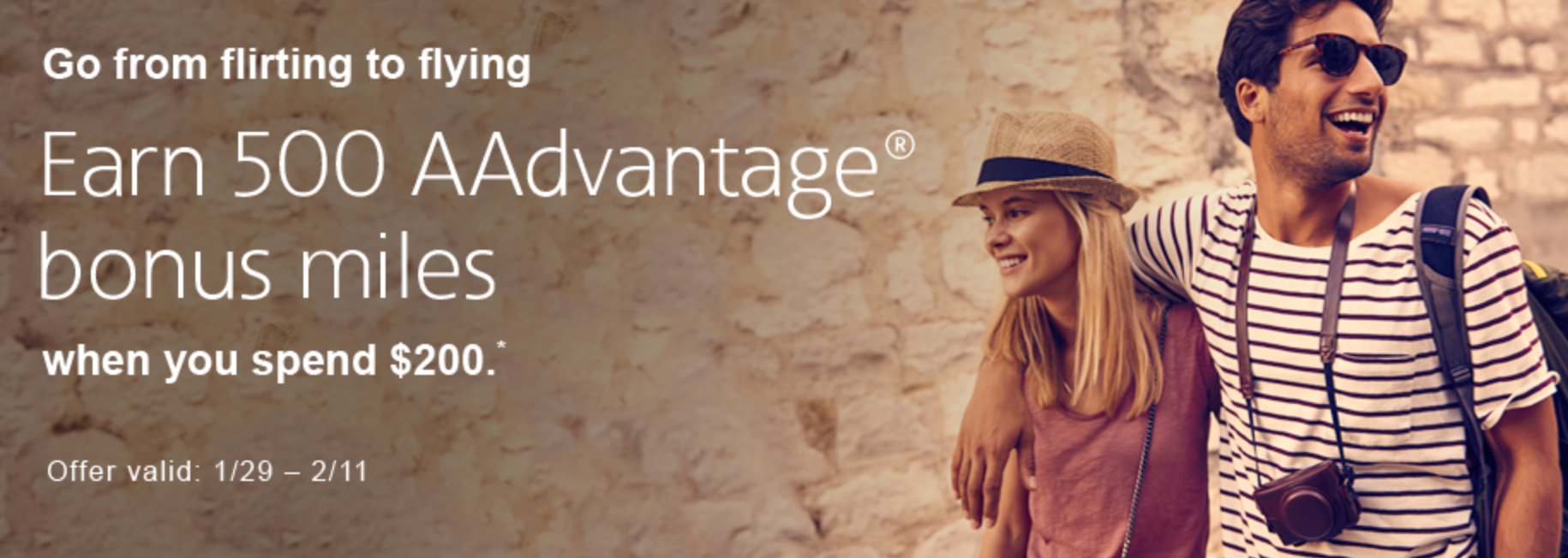 500 Bonus AAdvantage Miles Offer Points Miles & Martinis