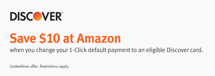 $10 Free Amazon Credit Change 1 Click Payment Setting