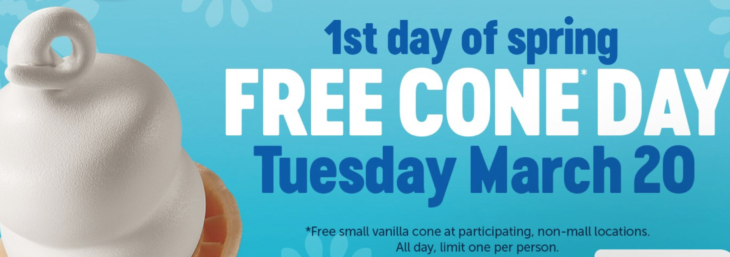 Free Dairy Queen Today!