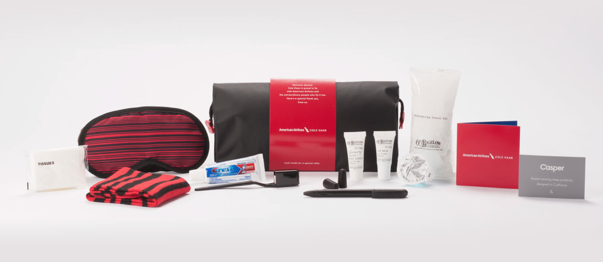 New American Airlines Amenity Kits Onboard - Points Miles & Martinis