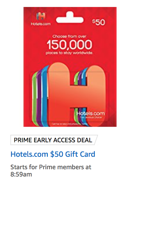 a red gift card with colorful text