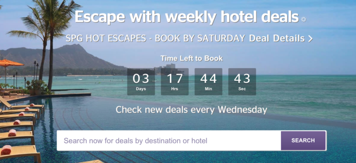 Starwood Save Up TO 26% On Hotels