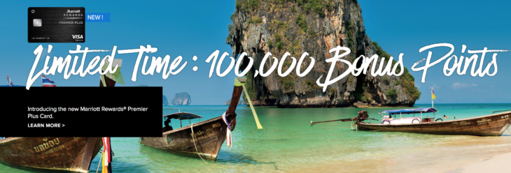 New Limited Time 100,000 Marriott Bonus Points