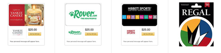 a screenshot of a gift card